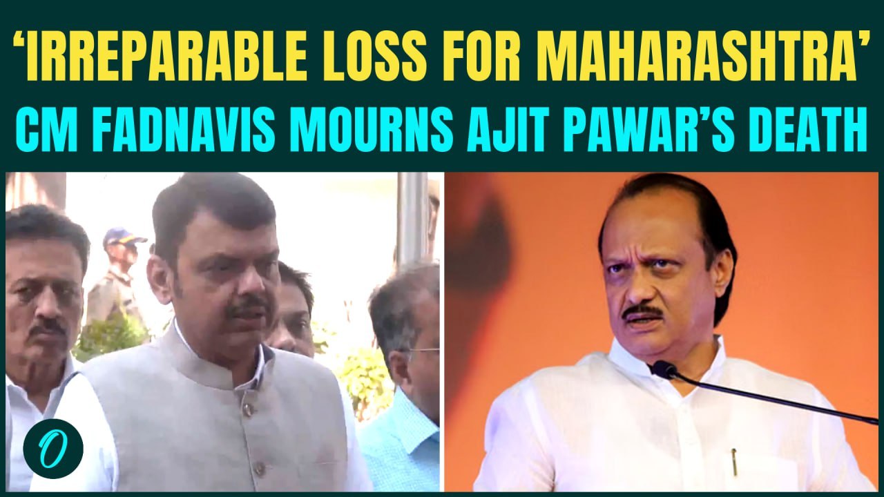 Ajit Pawar Plane Crash: Maharashtra CM Fadnavis’ Emotional Message on NCP Leader’s Death in Baramati