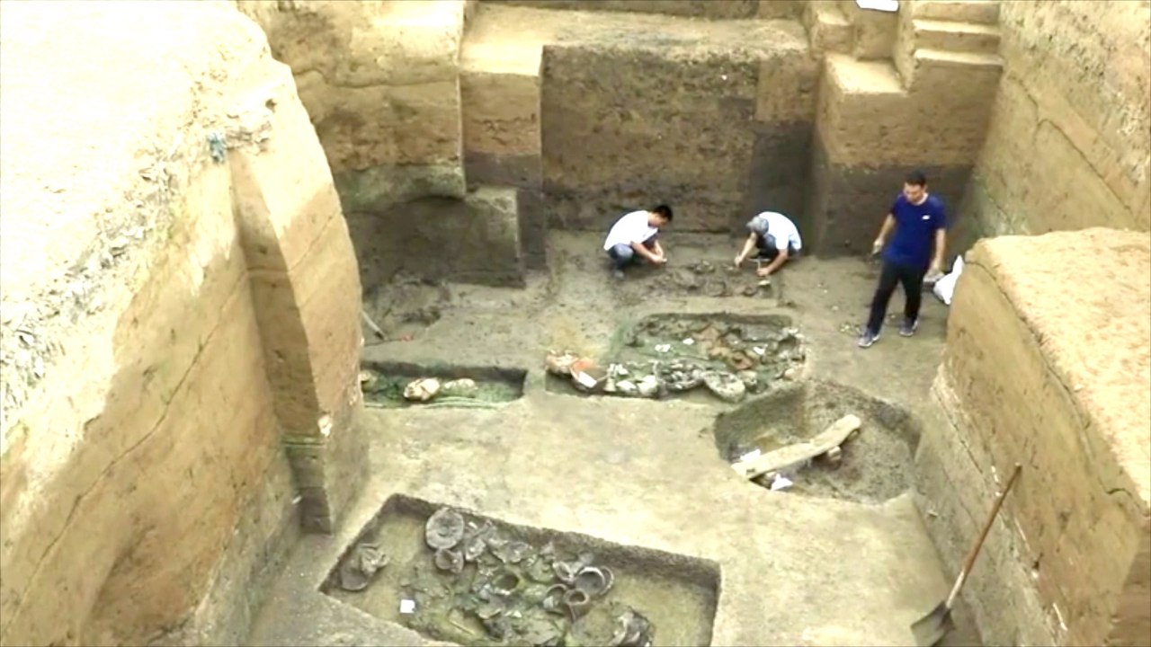 Archaeologists Excavate a Massive 5,000-Year-Old Neolithic Royal Burial Tomb in China