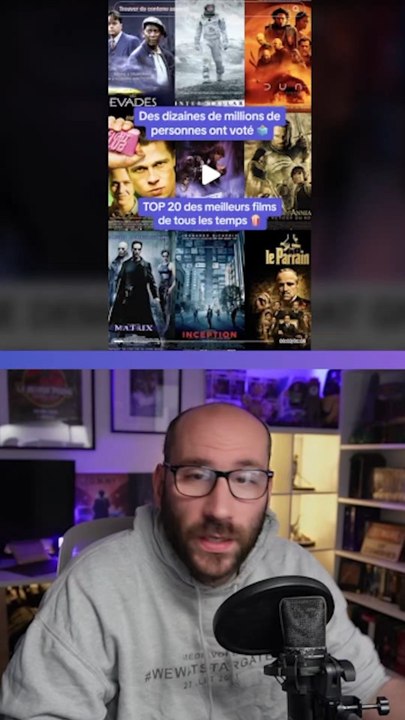 Le top 20 les meilleurs films de tous les temps