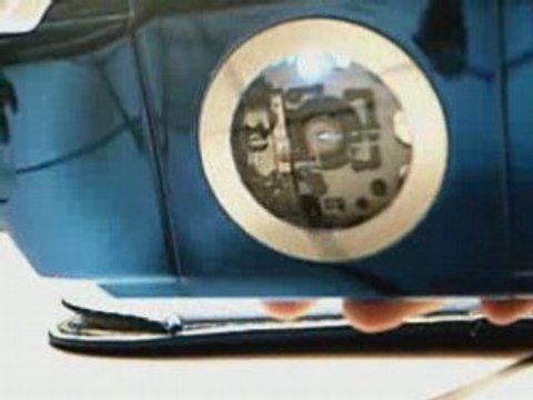 PSP Fat Blue Chromé avec Leds [Mod]