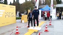 Görme engelliler için Bakırköy’de Empati Parkuru kuruldu