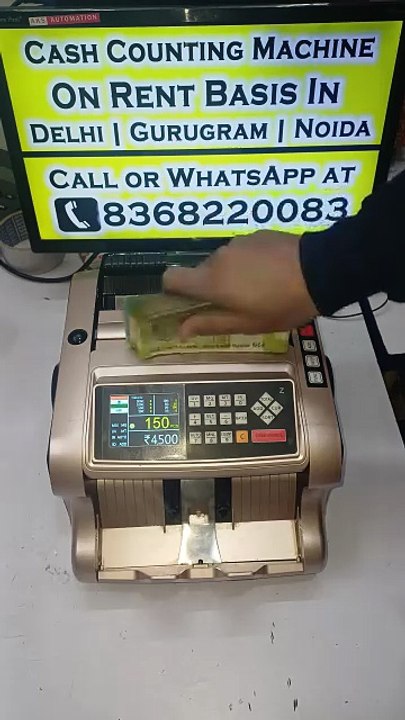 Best Currency Counting Machine on Rent in DLF Phases 1‑5, Gurugram | AKS Automation