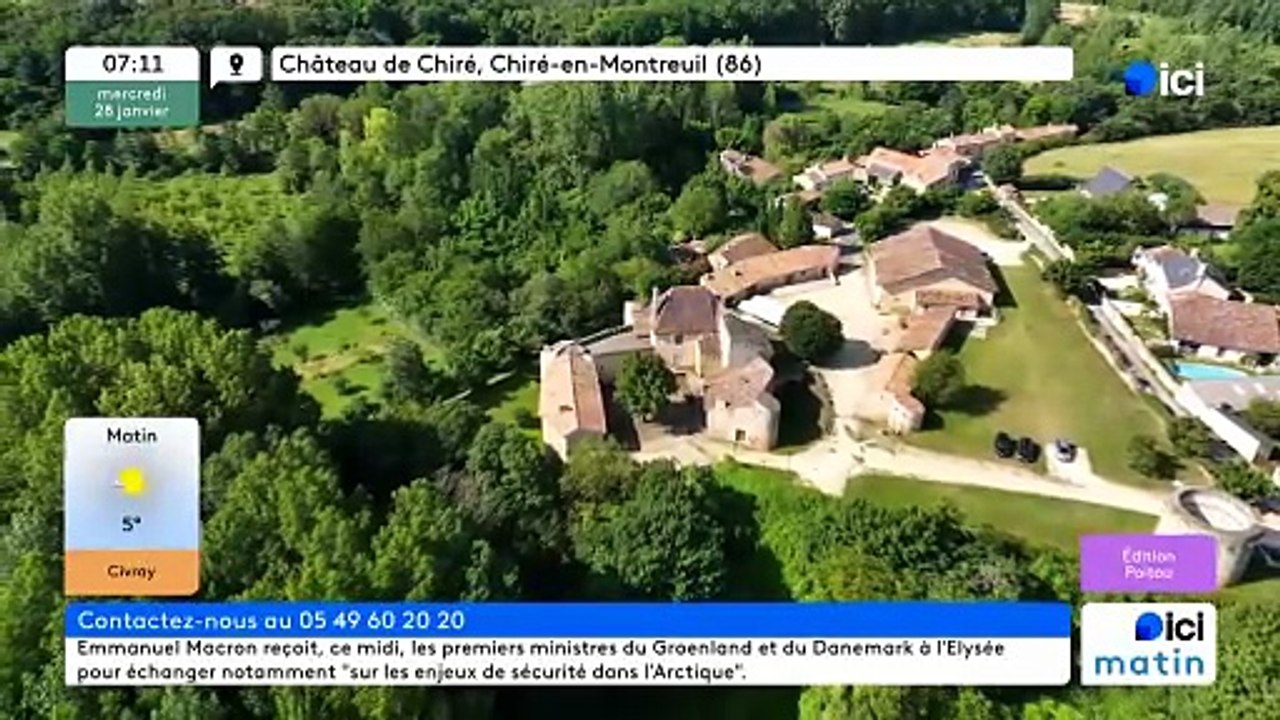 28/01/2026 - ici matin par ici Poitou en vidéo