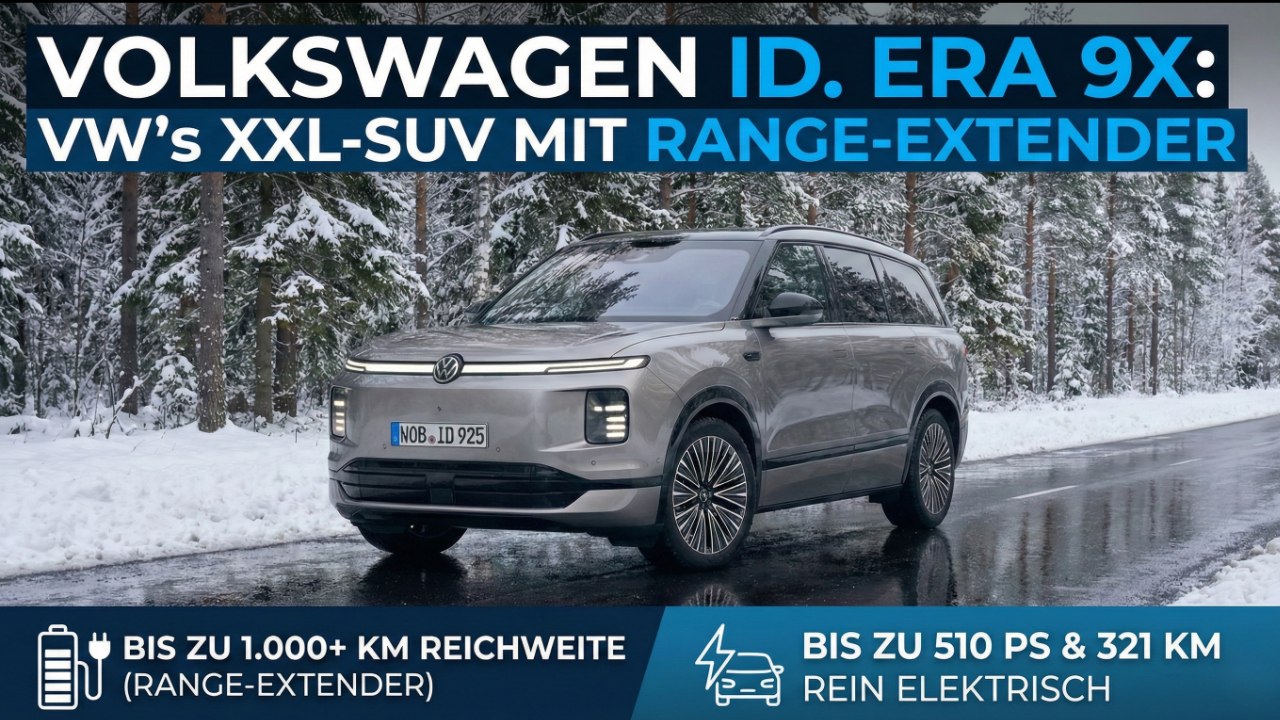 VW ID. Era 9X: Chinas Antwort auf den Touareg-Nachfolger