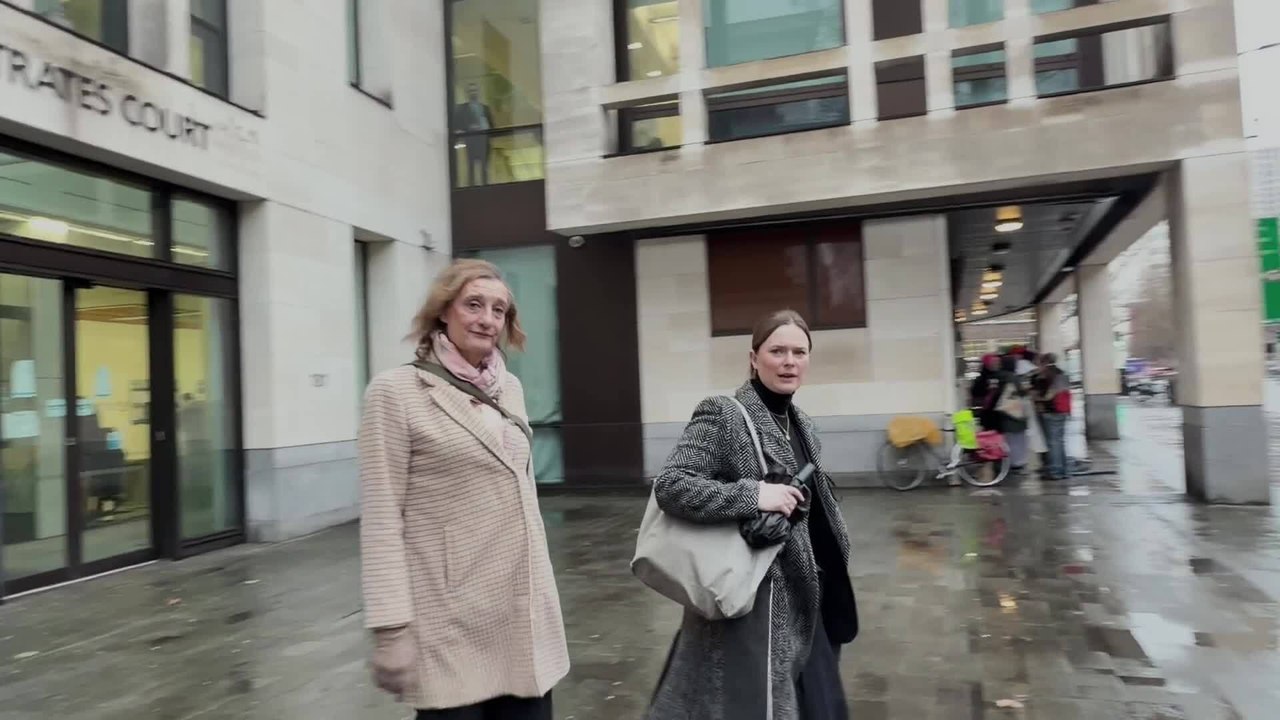 Julian Johnson-Munday leaves court after pleading not guilty to using private school funds for personal use