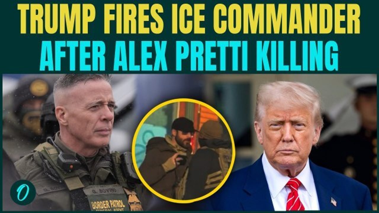 ICE BREAKING: Trump FIRES ICE Commander After Alex Pretti Killing | Trump Forced Into Retreat