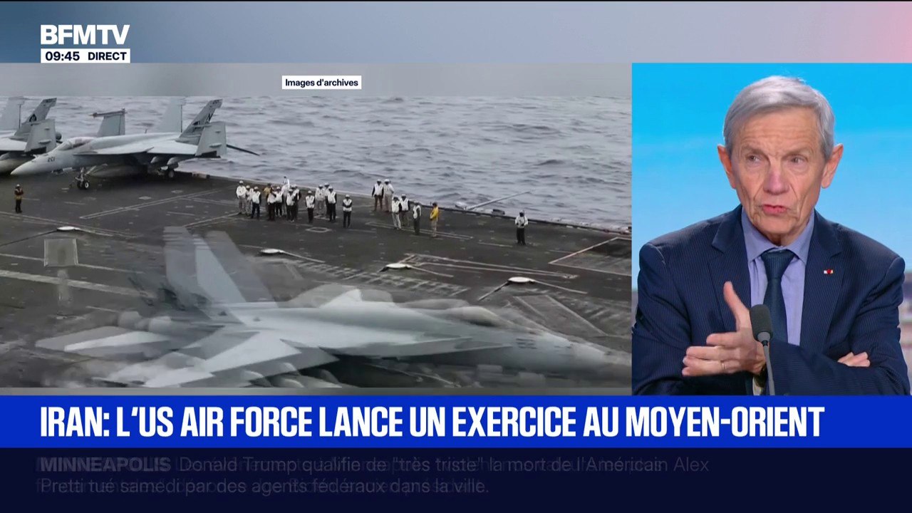 Iran: l'Europe "se recroqueville sur elle-même (...) elle n'a pas le courage", estime Jean-Paul Paloméros, ancien chef d'État-major de l'Armée de l'air