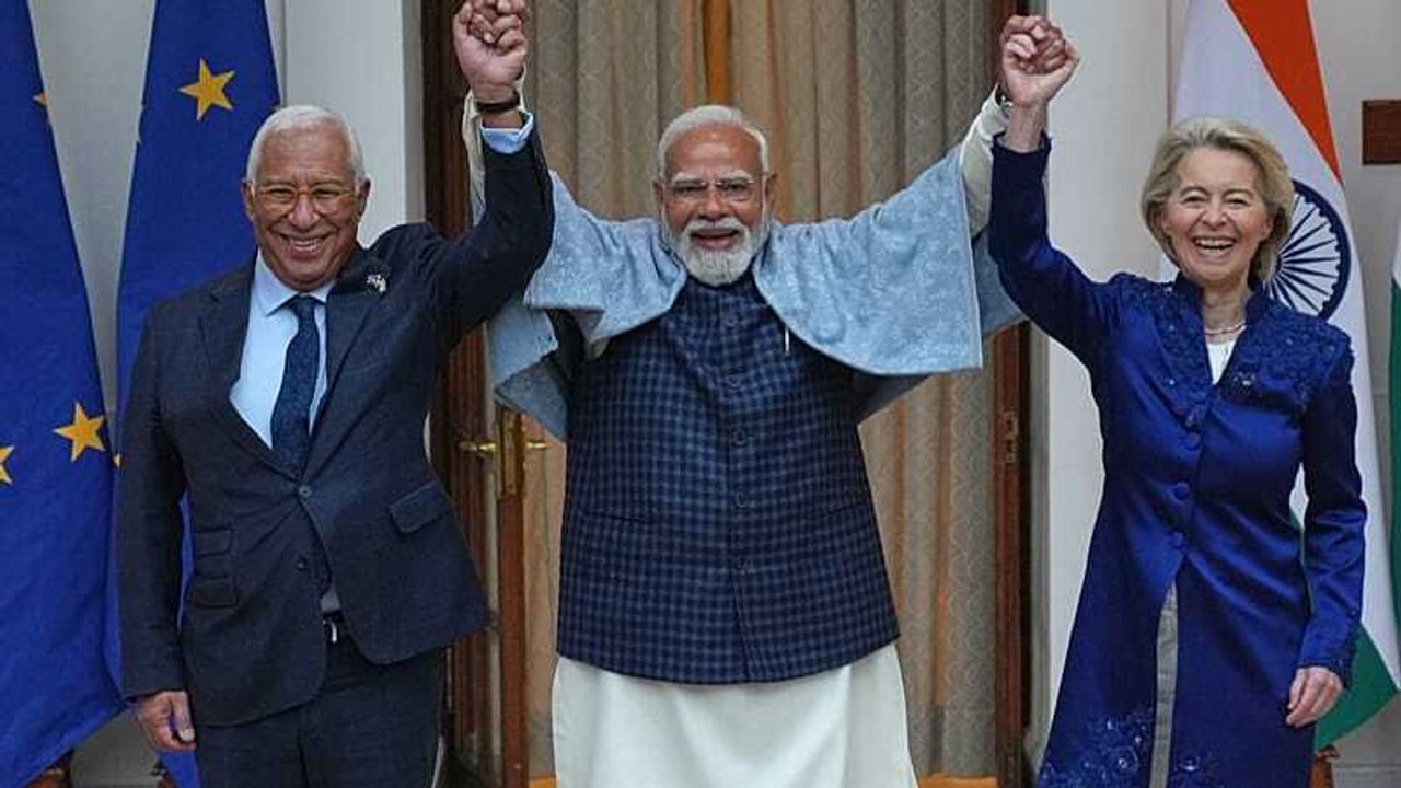 Commerce international : l'UE et l'Inde signent "l'accord de tous les accords"