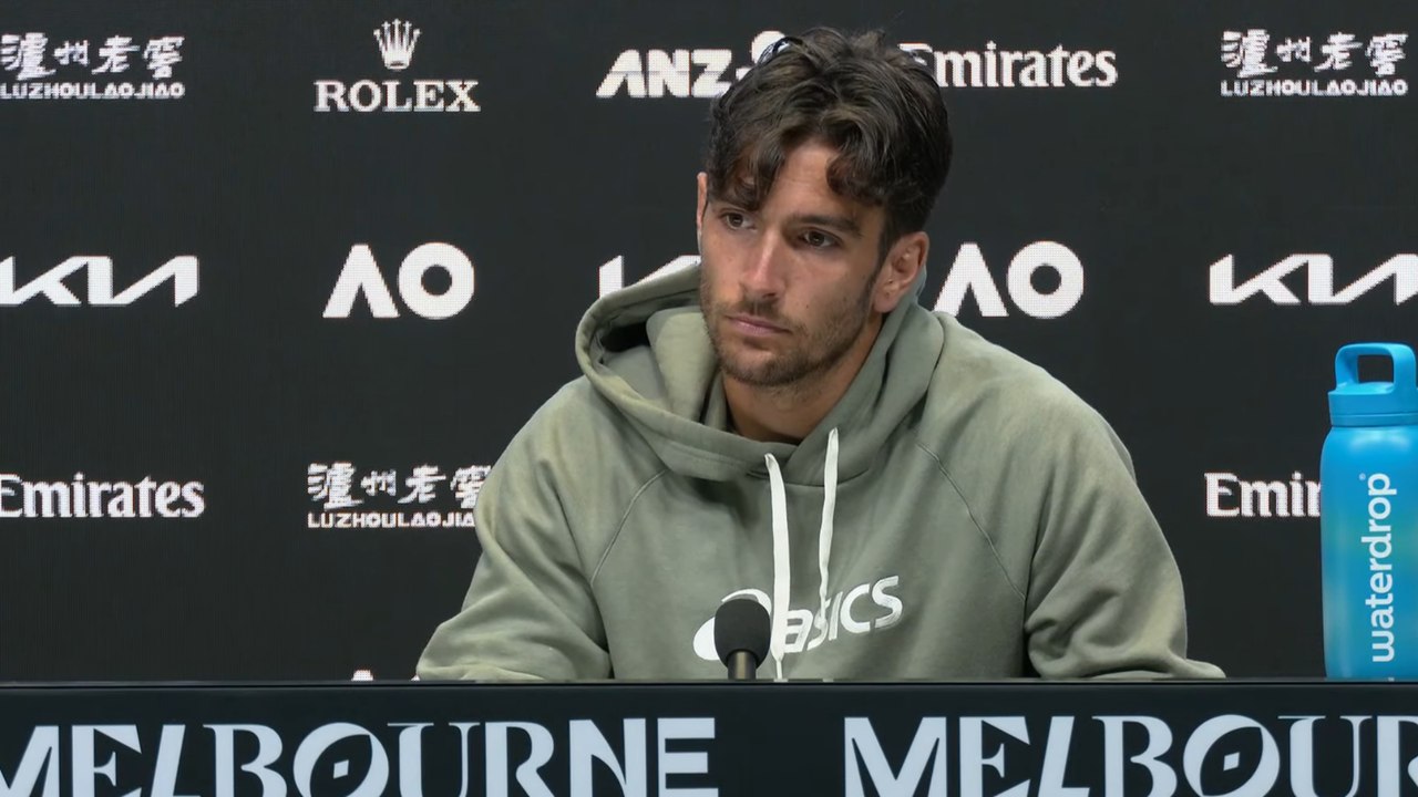 Tennis - Open d'Australie 2026 - Lorenzo Musett...