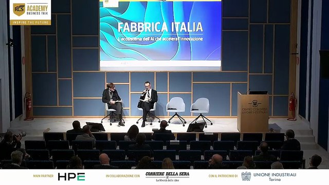 Mauro Colombo (HPE Italia), Nicola Saldutti (Corriere della Sera)