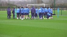 Tottenham train for Eintracht Frankfurt Champions League game