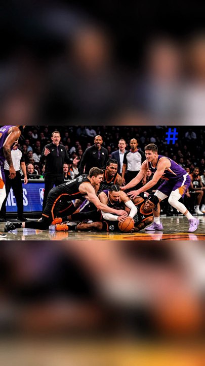 "Suns overcome late-game incidents to beat the Nets"