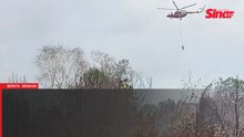 Kebakaran tanah gambut: 52 peratus daripada 100 hektar sudah dipadamkan