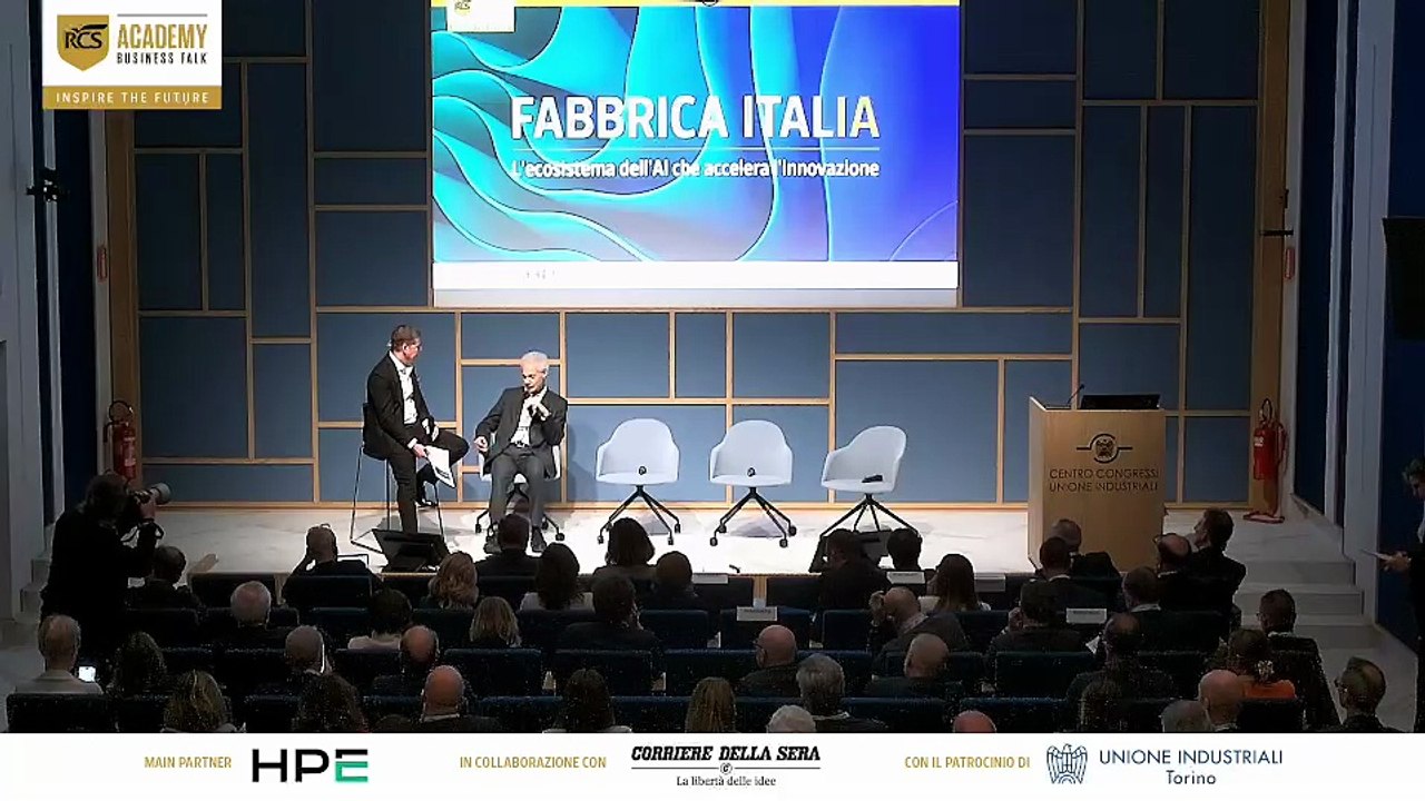 Fabrizio Pirri (Politecnico di Torino), Massimo Sideri (Corriere della Sera)