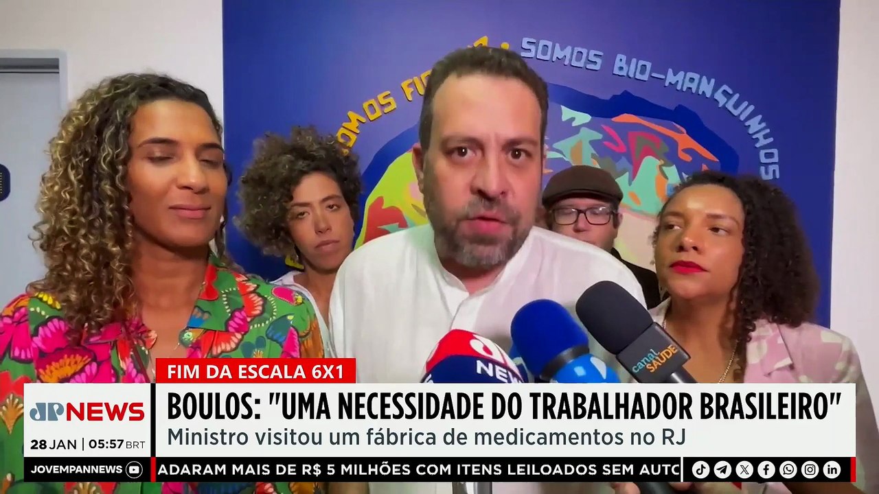 Boulos defende fim da escala 6x1 e aposta em aprovação no Congresso