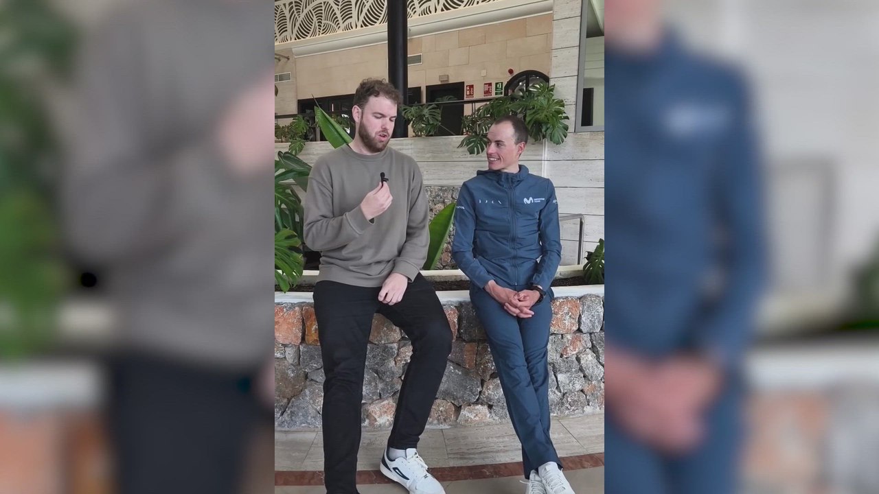 Enric Mas, tras seis meses lesionado, habla en la Challenge de Mallorca
