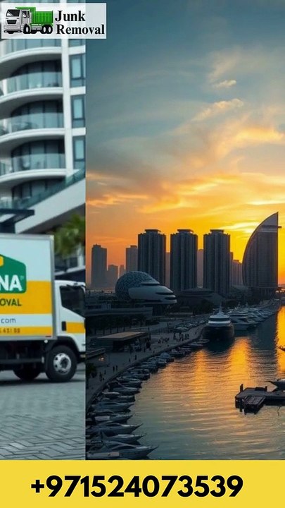 Same Day Junk Pickup Dubai Marina | +971524073539