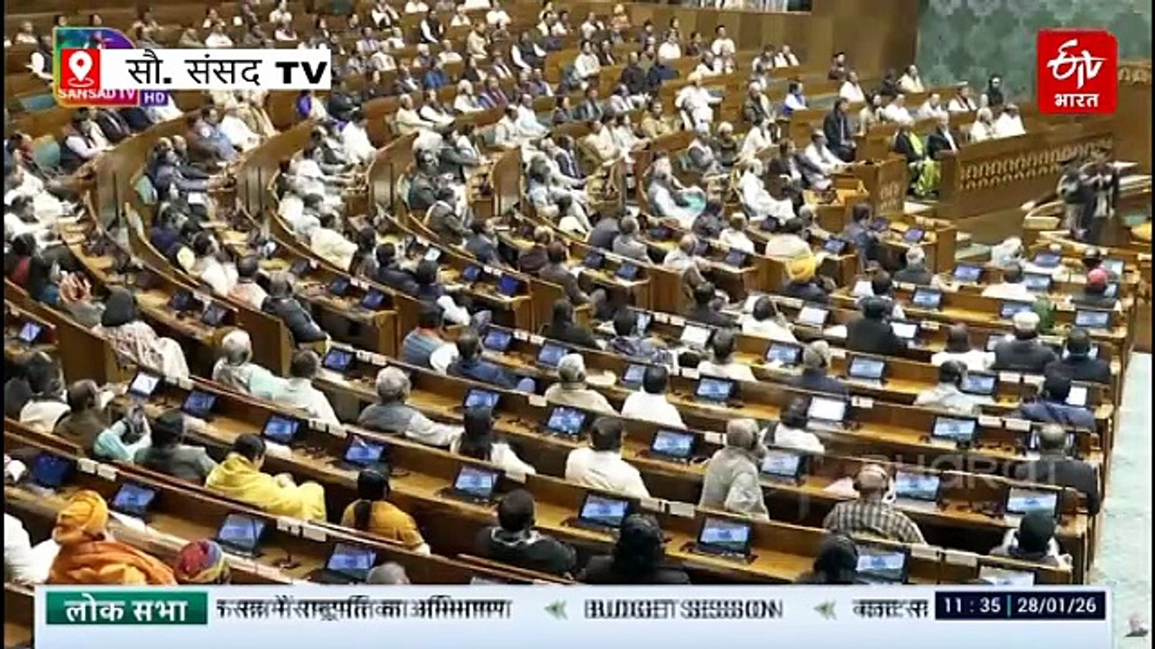 संसद में राष्ट्रपति के अभिभाषण में छत्तीसगढ़ का जिक्र, कहा- खत्म हो रहे नक्सलवाद से विकास को मिली रफ्तार