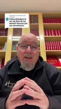 Cómo distinguir la voz de Dios de otras voces? - Padre Juan Molina