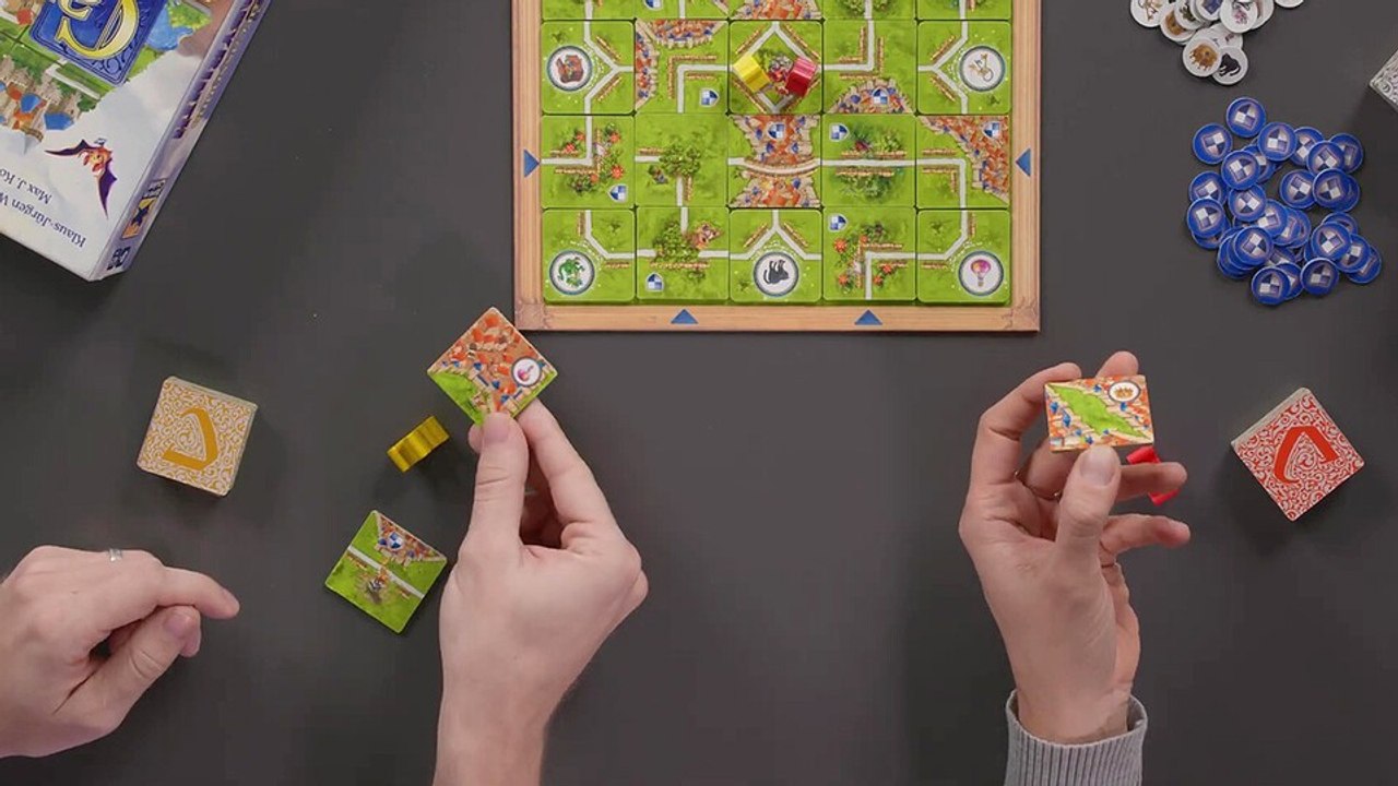 Carcassonne Labyrinth: Offizielles Video zum Brettspiel zeigt, wie die Fusion der beiden Klassiker funktioniert