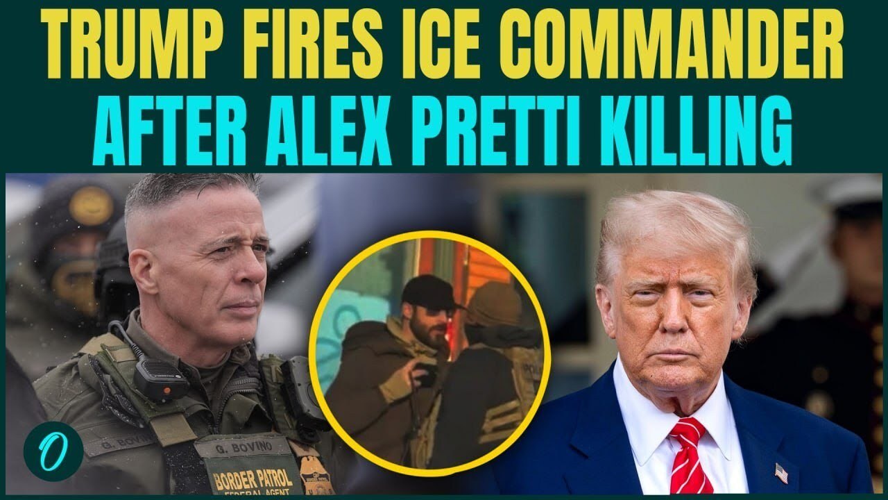 ICE BREAKING: Trump FIRES ICE Commander After Alex Pretti Killing | Trump Forced Into Retreat
