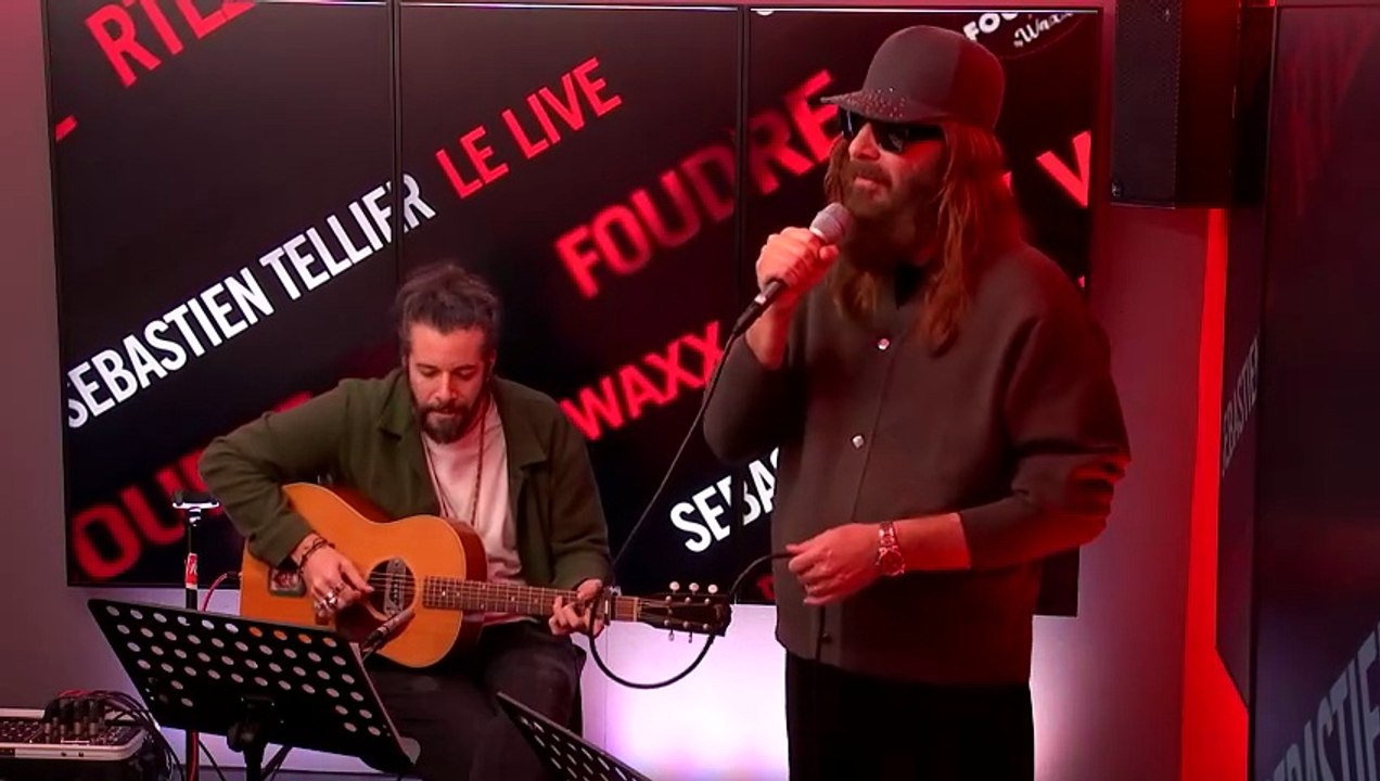 Sébastien Tellier & Waxx reprennent "Un roman d'amitié" d'Elsa et Glenn Medeiros en live dans Foudre