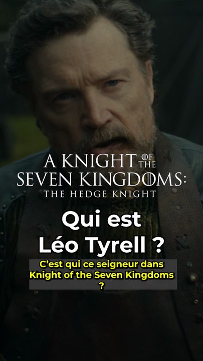 Qui est Leo Tyrell dans #aknightofthesevenkingdoms ? #gameofthrones