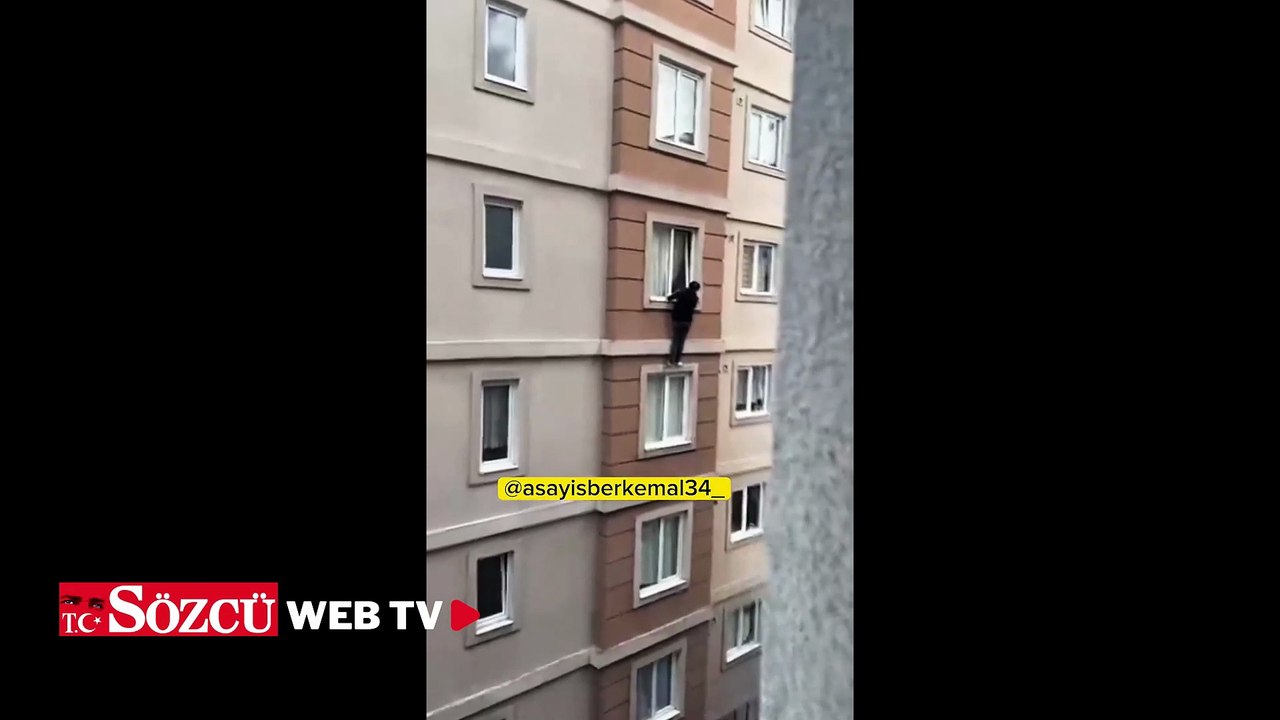 Ümraniye'de korkunç olay! Aile tarafından basılan çift camdan aşağı atladı