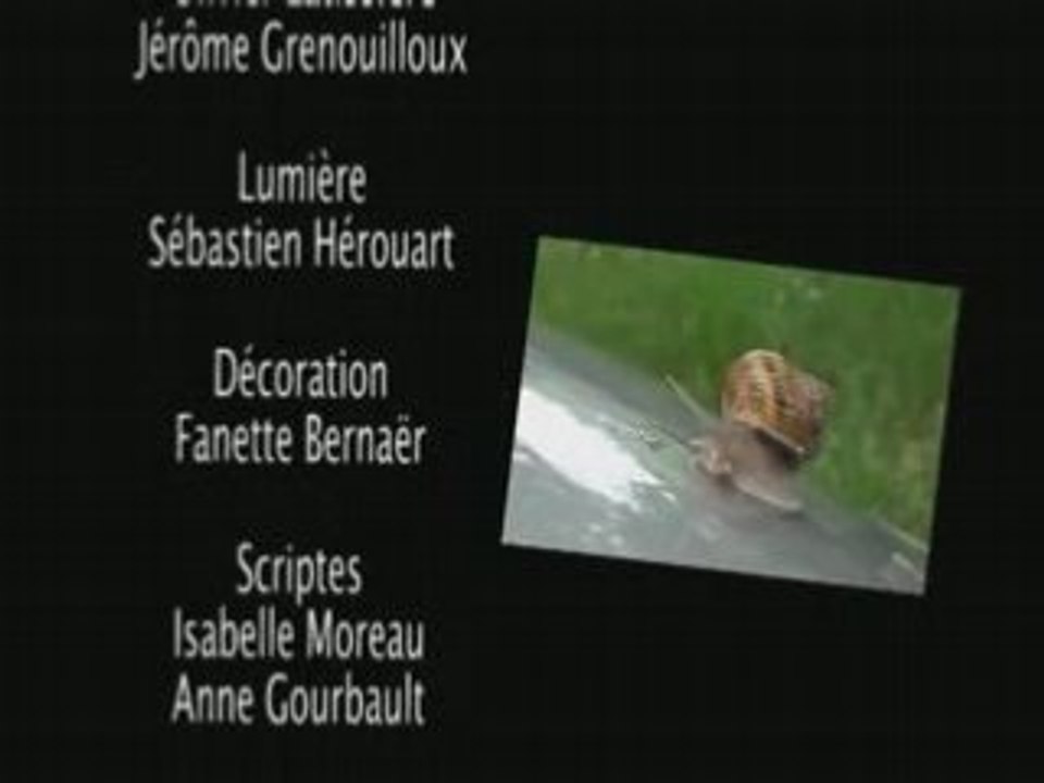 theme de l'escargot générique de "un grand champion"