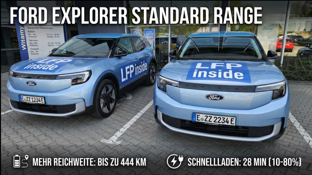 Ford Explorer 2026: LFP-Technik & Update im Detail