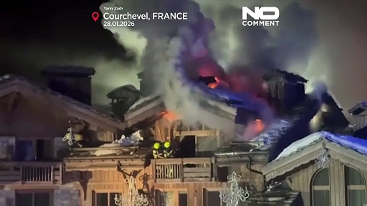 Major fire at Courchevel's Grandes Alpes hotel, hundreds evacuated