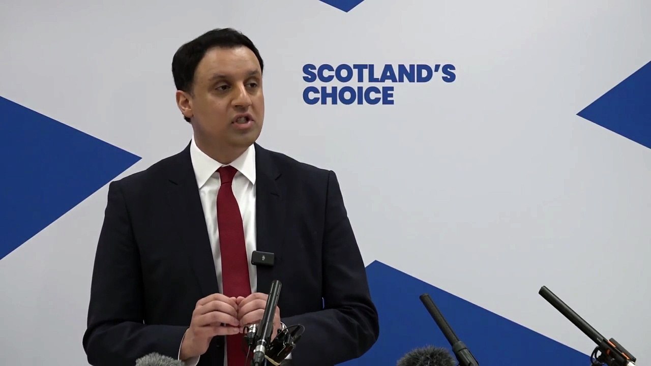 UK: Scottish Labour leader Anas Sarwar marks 100 days until Holyrood election – speech and press conference