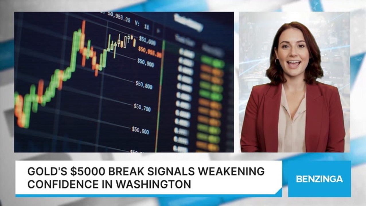 Gold Surges Above $5K