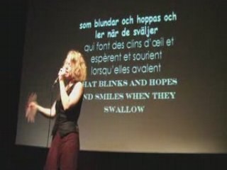 Olivia Bergdahl(Swe) Text To My Son - CDM 2008