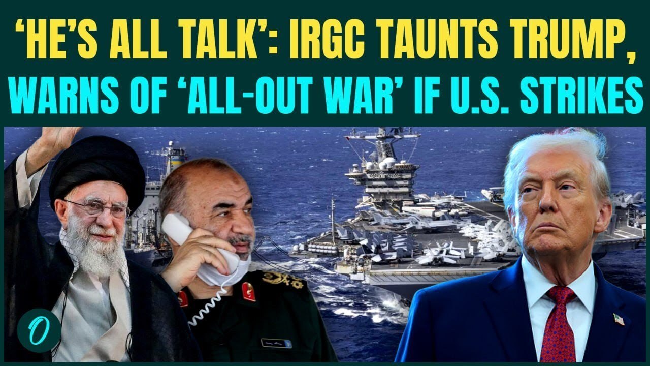 U.S vs Iran War BREAKING: IRGC General LAUGHS at Trump; Warns ‘Fully-Prepared’ For WAR if Attacked