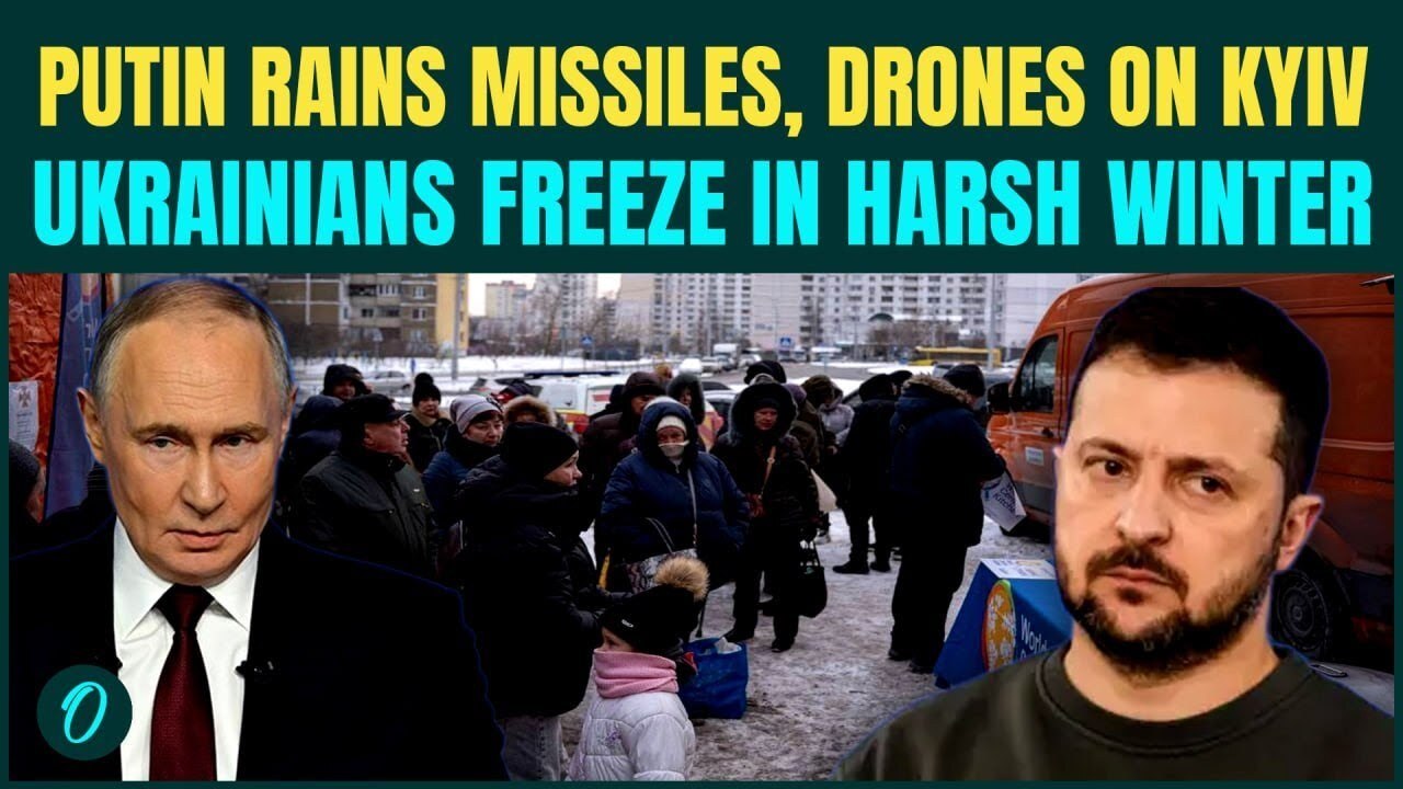 Russia–Ukraine WAR: Putin FIRES 1,200 Drones, 70 Missiles on Kyiv, Ukrainians WITHOUT Heat in WINTER