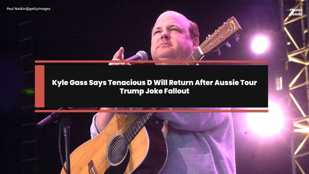 Kyle Gass Says Tenacious D Will Return After Aussie Tour Trump Joke Fallout