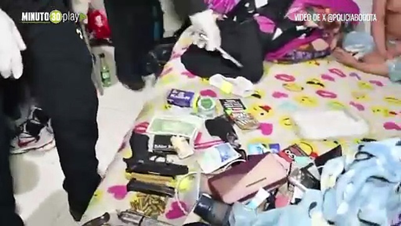 Megaoperativo en el barrio Santa Fe de Bogotá deja cuatro capturados tras atentado con granada