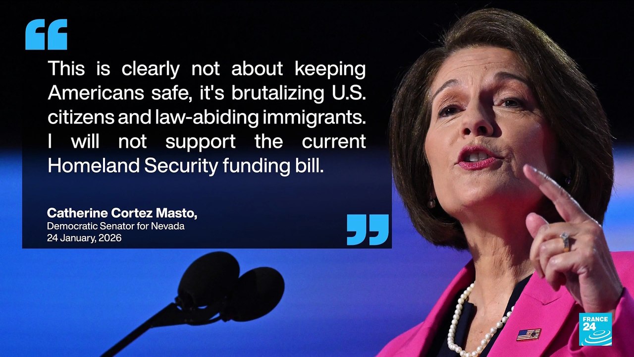 US government shutdown looms as Democrats reject DHS funding over ICE issues