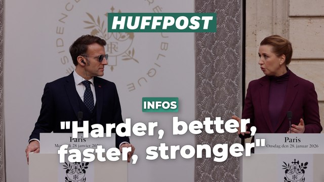 À Paris, la Première ministre danoise cite les Daft Punk pour appeler à une Europe unie