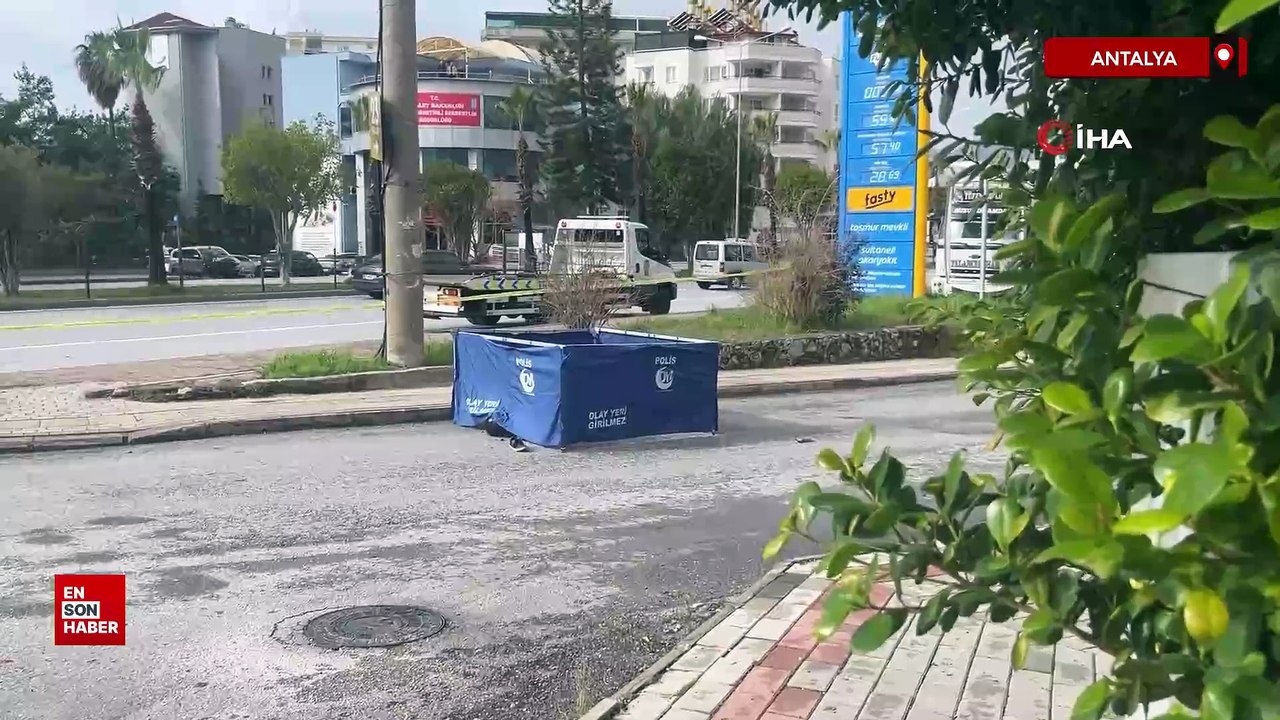 Antalya Alanya’da ölümle sonuçlanan trafik kazası