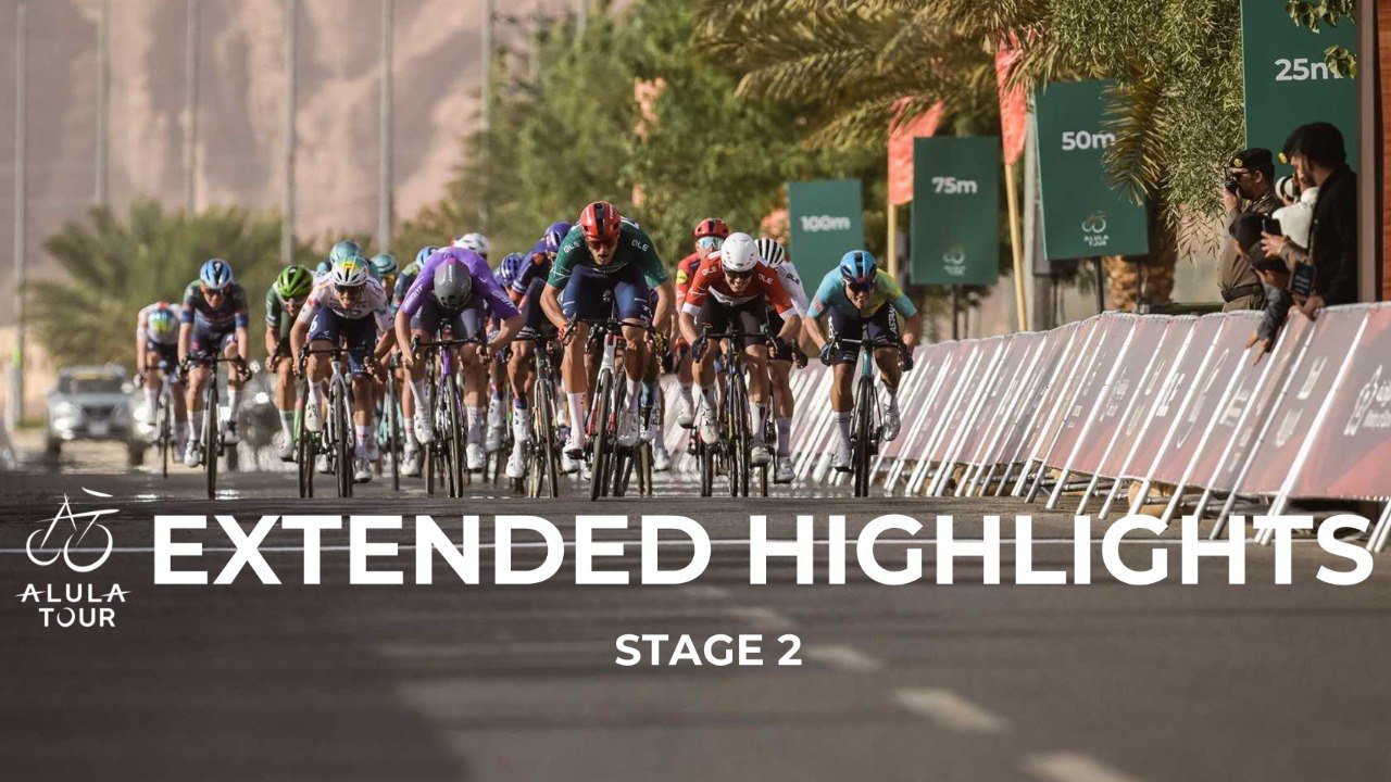 Extended Highlights - Stage 2 - The AlUla Tour 2026