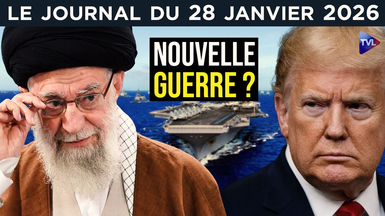Iran : la nouvelle guerre de Trump ? - JT du mercredi 28 janvier 2026
