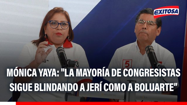 Mónica Yaya: La mayoría de congresistas sigue recurriendo a leguleyadas para blindar a Jerí como se hizo con Boluarte