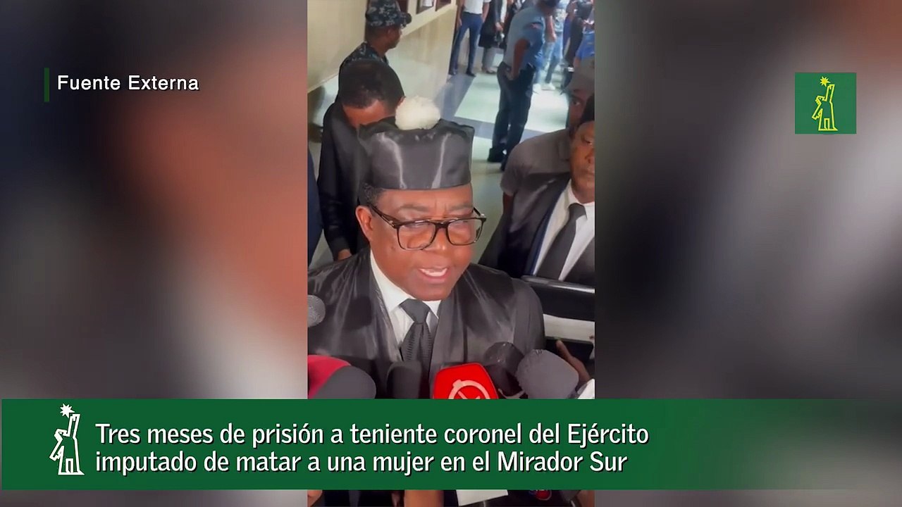 Tres meses de prisión a teniente coronel del Ejército imputado de matar a una mujer en el Mirador Sur
