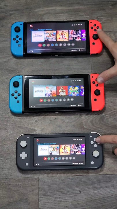 The Legend of Heroes Trails beyond the Horizon - Switch Lite vs Standard vs Oled | Test Comparison