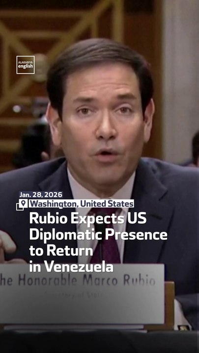 Rubio Expects US Diplomatic Presence to Return in Venezuela