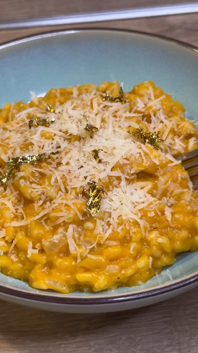1 signe astro = 1 recette : LES LIONS ♌️ Risotto à la courge 🍚