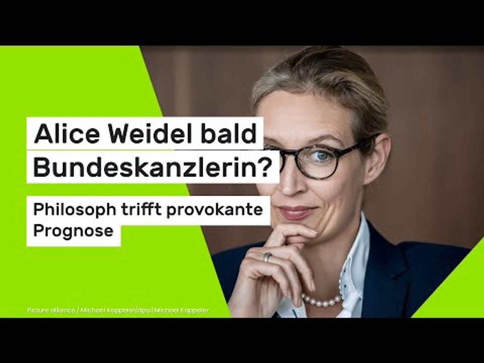 Richard David Precht: Alice Weidel bald Bundeskanzlerin? Philosoph trifft provokante Prognose