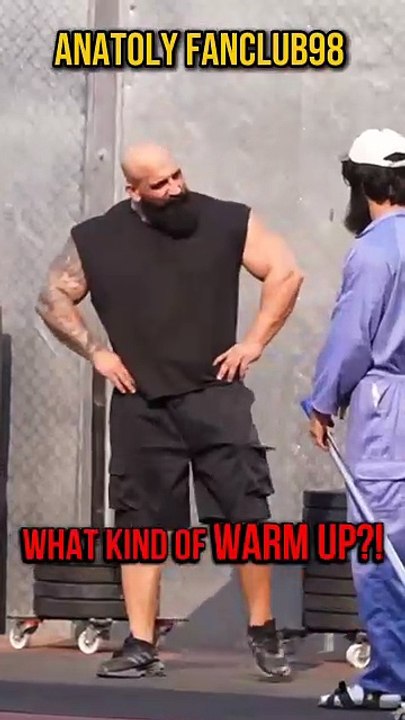 I wanna do only one rep just like warmup 🤭#anatoly #fitness #gym
